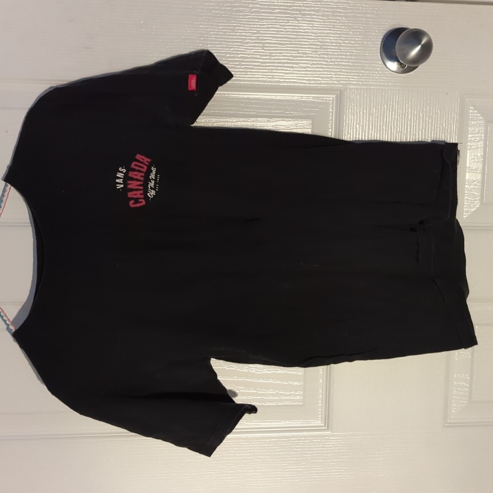Black Vans Graphic Tee